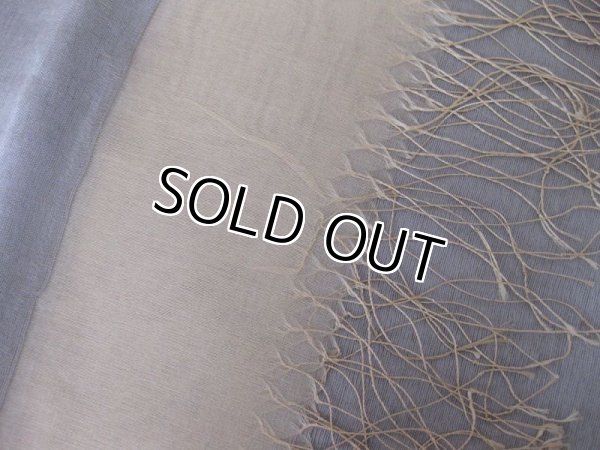 画像5: 【薄手ストール】シックで落ち着いた色柄のシルク100％シフォンロングスカーフ（紫外線対策 UV対策 日除け 冷房対策）