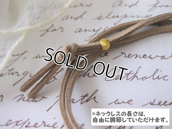 画像6: 【送料無料】【レザーネックレス】◆flower storm◆ 直径5.3cm べっ甲調大きめリングモチーフのレザーネックレス （革紐ロングネックレス メンズ/レディース）