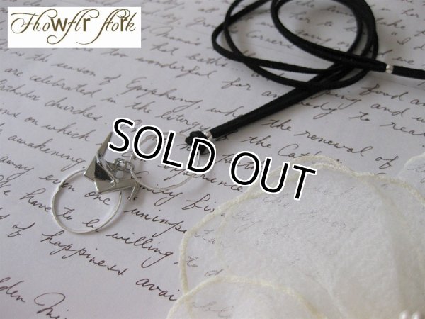 画像5: 【送料無料】【レザーネックレス】◆flower storm◆ 上品な折り鶴チャームのレザーネックレス シルバー（革紐ロングネックレス メンズ/レディース）