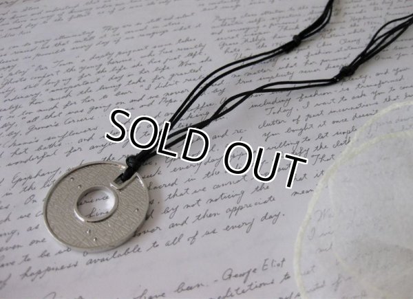 画像5: 【送料無料】クールなゼブラ柄サークルチャームのレザーネックレス（革紐ネックレス メンズ/レディース）