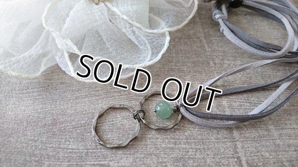 画像7: 【送料無料】【グラスホルダー】◆flower storm◆一粒天然石 ペンダント式サングラス、メガネホルダー 6種（眼鏡掛け レザーネックレス メンズ レディース）