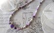 画像5: 【送料無料】◆flower storm◆長さ52~57cm 天然石アメジスト、水晶＆ウッドビーズのネックレス マルチカラーパープル系 アジャスター付 ( パワーストーン 2月誕生石 天然木 TOHOビーズ ステンレス アクセサリー 日本製 レディース ）