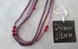 画像6: 【送料無料】◆flower storm◆長さ51~56cm 天然石ルビージェイドと3種のビーズのモーヴ色3連ネックレス  アジャスター付 ( パワーストーン 翡翠 ヒスイ アクリル TOHO 真鍮 ステンレス アクセサリー 日本製 レディース ） 