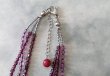 画像8: 【送料無料】◆flower storm◆長さ51~56cm 天然石ルビージェイドと3種のビーズのモーヴ色3連ネックレス  アジャスター付 ( パワーストーン 翡翠 ヒスイ アクリル TOHO 真鍮 ステンレス アクセサリー 日本製 レディース ） 