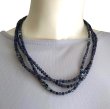 画像3: 【送料無料】◆flower storm◆長さ51~56cm 天然石ヘマタイトと3種のビーズの3連ネックレス  アジャスター付 ( パワーストーン  赤鉄鉱 アクリル TOHO 真鍮 ステンレス アクセサリー 日本製 ）