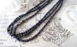 画像5: 【送料無料】◆flower storm◆長さ51~56cm 天然石ヘマタイトと3種のビーズの3連ネックレス  アジャスター付 ( パワーストーン  赤鉄鉱 アクリル TOHO 真鍮 ステンレス アクセサリー 日本製 ）