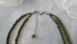 画像5: 【送料無料】◆flower storm◆長さ59~64cm 天然石モスアゲート（苔瑪瑙）、スモーキークォーツとウッドビーズの２連ネックレス  アジャスター付 ( パワーストーン 苔めのう 煙水晶 木製 TOHO ステンレス アクセサリー 日本製 ）