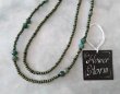 画像3: 【送料無料】◆flower storm◆長さ59~64cm 天然石モスアゲート（苔瑪瑙）、スモーキークォーツとウッドビーズの２連ネックレス  アジャスター付 ( パワーストーン 苔めのう 煙水晶 木製 TOHO ステンレス アクセサリー 日本製 ）