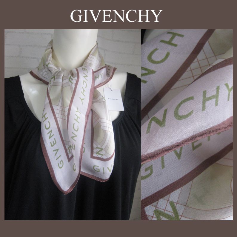 ファッションなデザイン 800超美品 ジバンシー GIVENCHY スカーフ